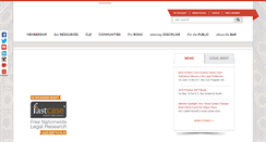 Desktop Screenshot of dcbar.org
